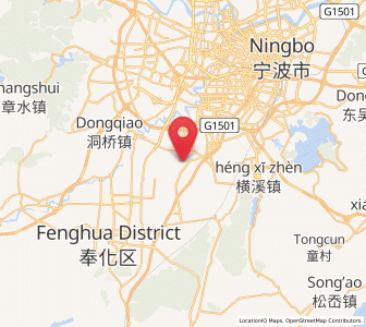 Map of Maoshan, Zhejiang