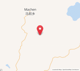 Map of Maqian, Tibet