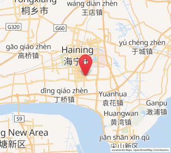 Map of Maqiao, Zhejiang