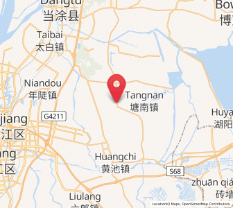 Map of Maqiao, Anhui