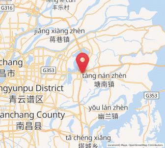 Map of Maqiu, Jiangxi
