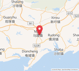 Map of Mata, Guangdong