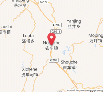 Map of Matizhai, Hunan