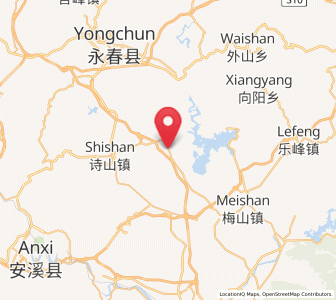 Map of Matou, Fujian