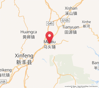 Map of Matou, Guangdong