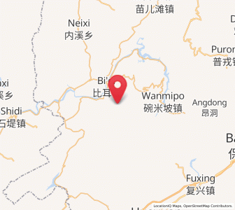 Map of Mawang, Hunan