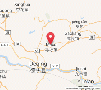 Map of Maxu, Guangdong