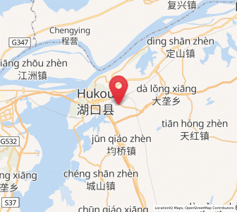 Map of Maying, Jiangxi