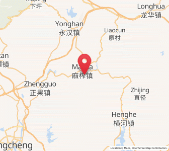 Map of Mazha, Guangdong