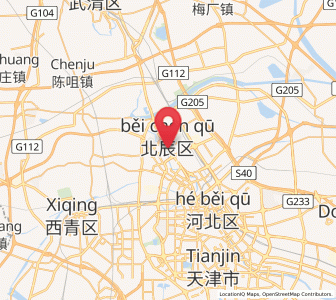 Map of Mazhuang, Tianjin