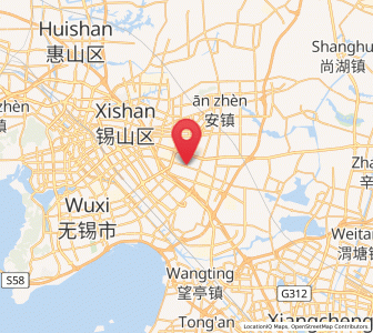 Map of Meicun, Jiangsu