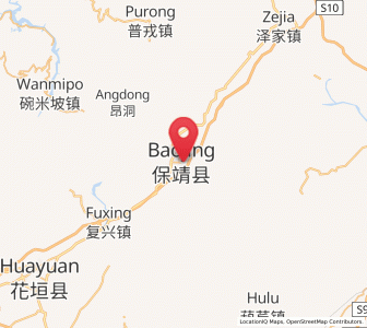 Map of Meihua, Hunan