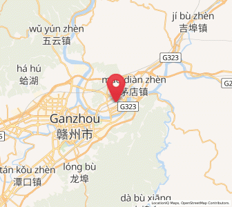 Map of Meilin, Jiangxi