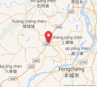 Map of Meilin, Jiangxi
