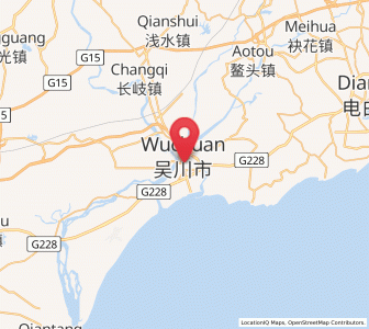 Map of Meilu, Guangdong