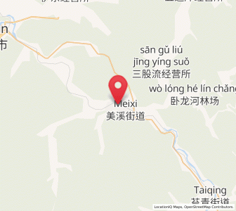 Map of Meixi, Heilongjiang