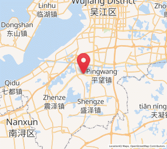Map of Meiyan, Jiangsu