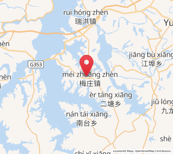 Map of Meizhuang, Jiangxi