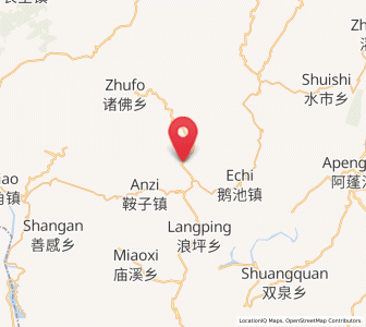 Map of Meiziya, Chongqing