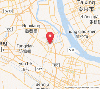 Map of Menghe, Jiangsu