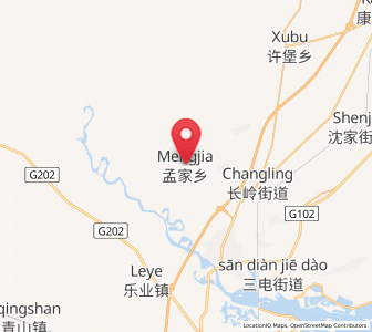 Map of Mengjia, Heilongjiang