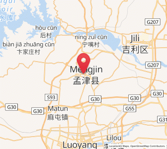 Map of Mengjin Chengguanzhen, Henan
