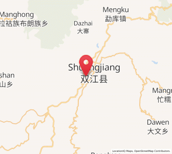 Map of Mengmeng, Yunnan