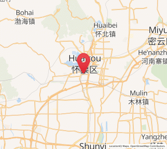 Map of Miaocheng, Beijing