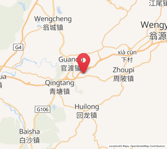 Map of Miaodun, Guangdong
