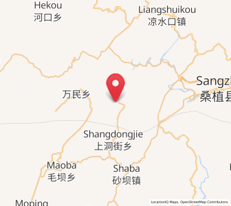 Map of Miaojia, Hunan