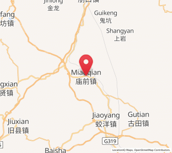 Map of Miaoqian, Fujian