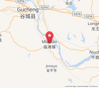 Map of Miaotan, Hubei