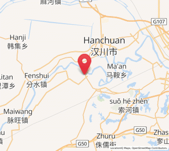 Map of Miaotou, Hubei