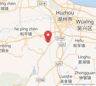 Map of Miaoxi, Zhejiang