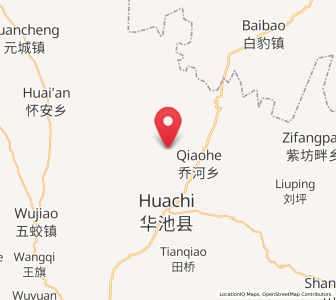 Map of Miaoxiang, Gansu