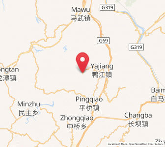 Map of Miaoya, Chongqing