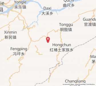 Map of Miaoyu, Chongqing