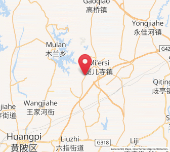 Map of Mi’ersi, Hubei