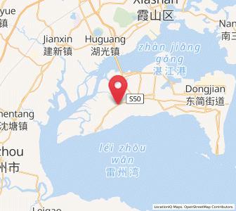 Map of Min’an, Guangdong
