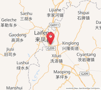 Map of Min’an, Hunan