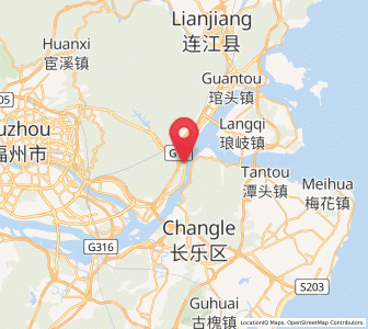 Map of Min’ancun, Fujian