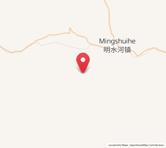 Map of Mingshuihe, Inner Mongolia