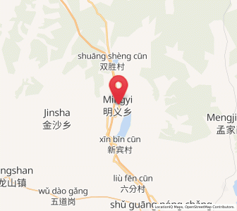 Map of Mingyi, Heilongjiang
