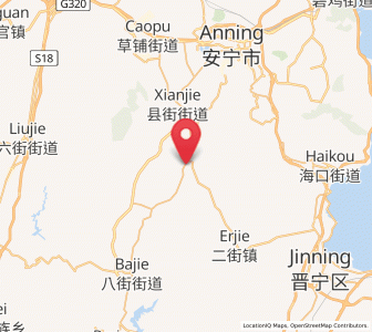 Map of Mingyihe, Yunnan