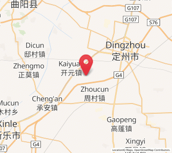 Map of Mingyuedian, Hebei