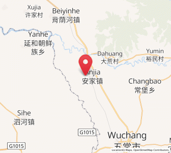 Map of Minyue, Heilongjiang