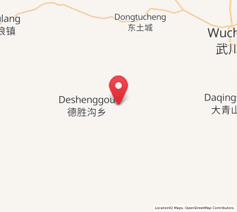 Map of Moguyao, Inner Mongolia