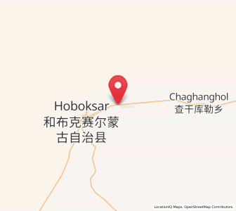 Map of Motge, Xinjiang