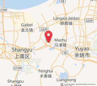 Map of Moushan, Zhejiang