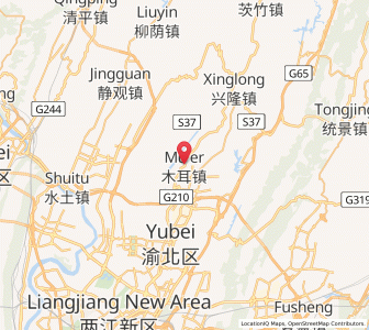 Map of Mu’er, Chongqing